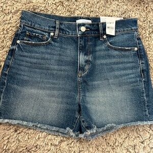 Loft Denim the Cut Off Short